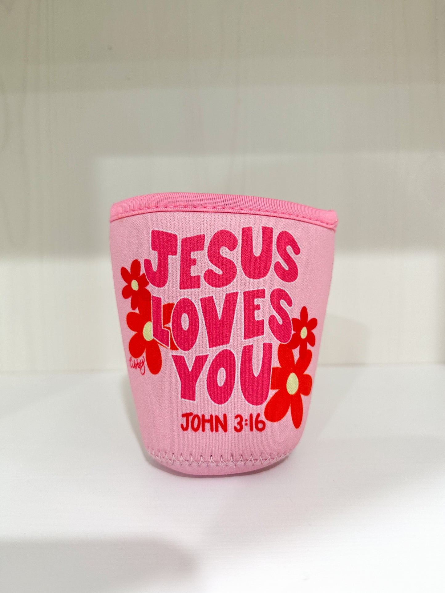 Jesus Loves You Drink Koozie