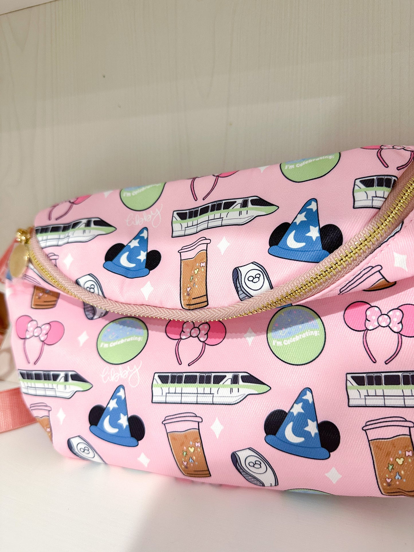 Pink Magical Parks Fanny Pack