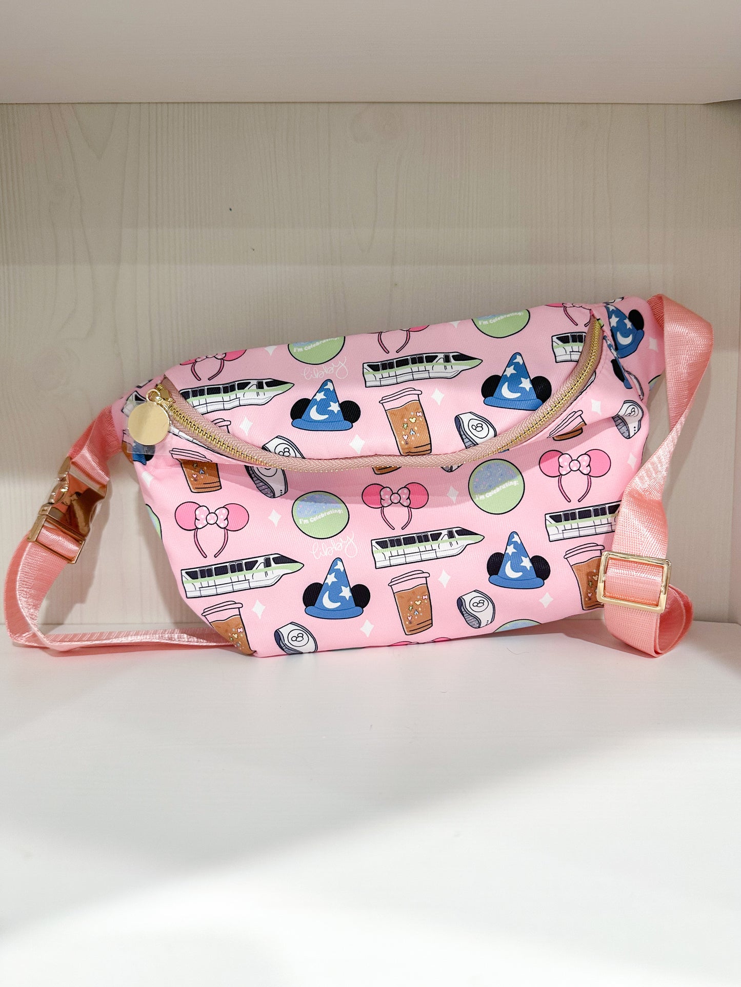 Pink Magical Parks Fanny Pack