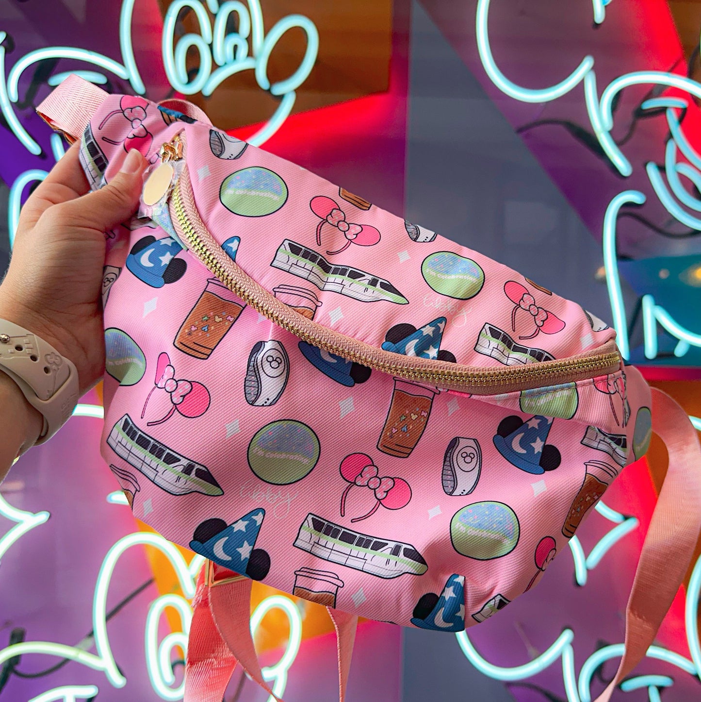 Pink Magical Parks Fanny Pack